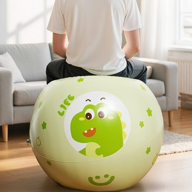 الأطفال نفخ لعبة كرة القدم الكبيرة المحمولة الكرتون ألعاب أطفال كرة قابلة للنفخ في الهواء الطلق السلامة لينة رشاقته اللعب الكرة هدية #6