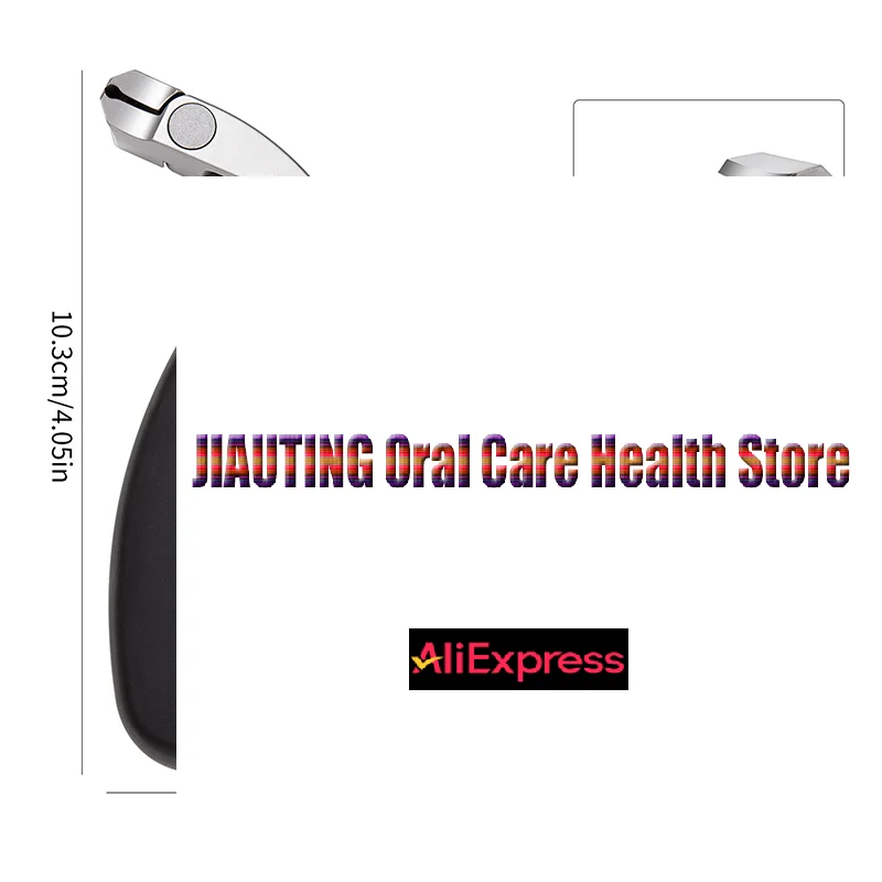 

1PCS Curved Head Nail Clippers With Large Opening Anti-splash Storage Nail Scissors For The Elderly Thick Toenails Heavy Duty