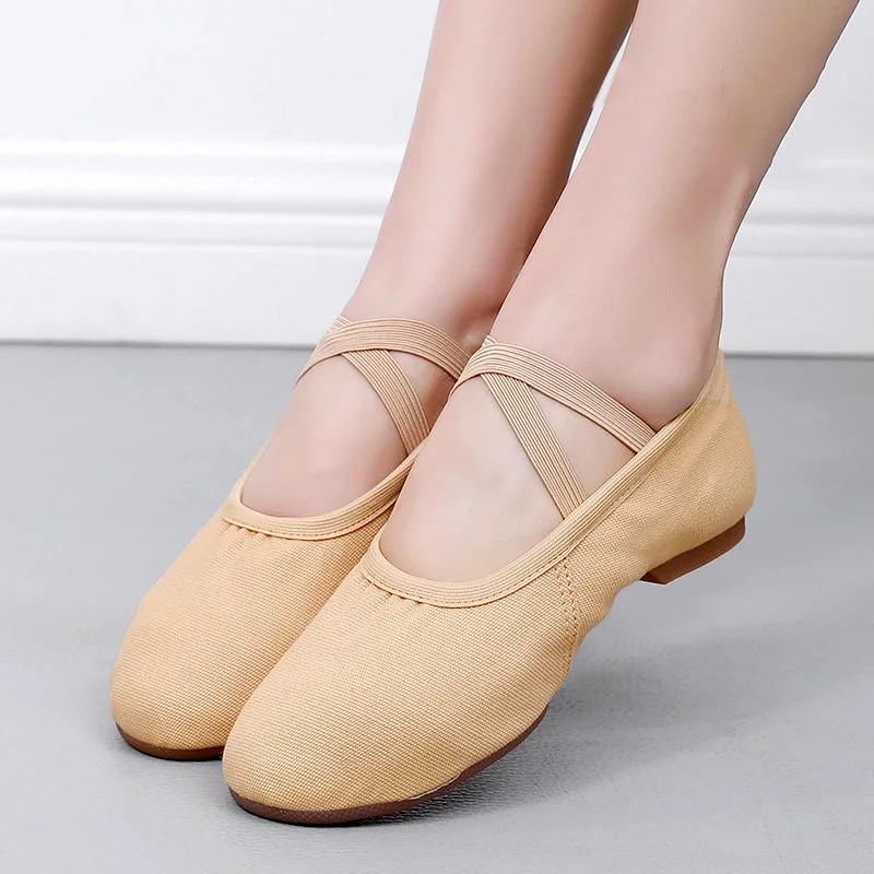 Ballet dance shoes jazz dance shoes Women soft bottom modern latin dance shoes for women teacher dancing sneakers ﻿