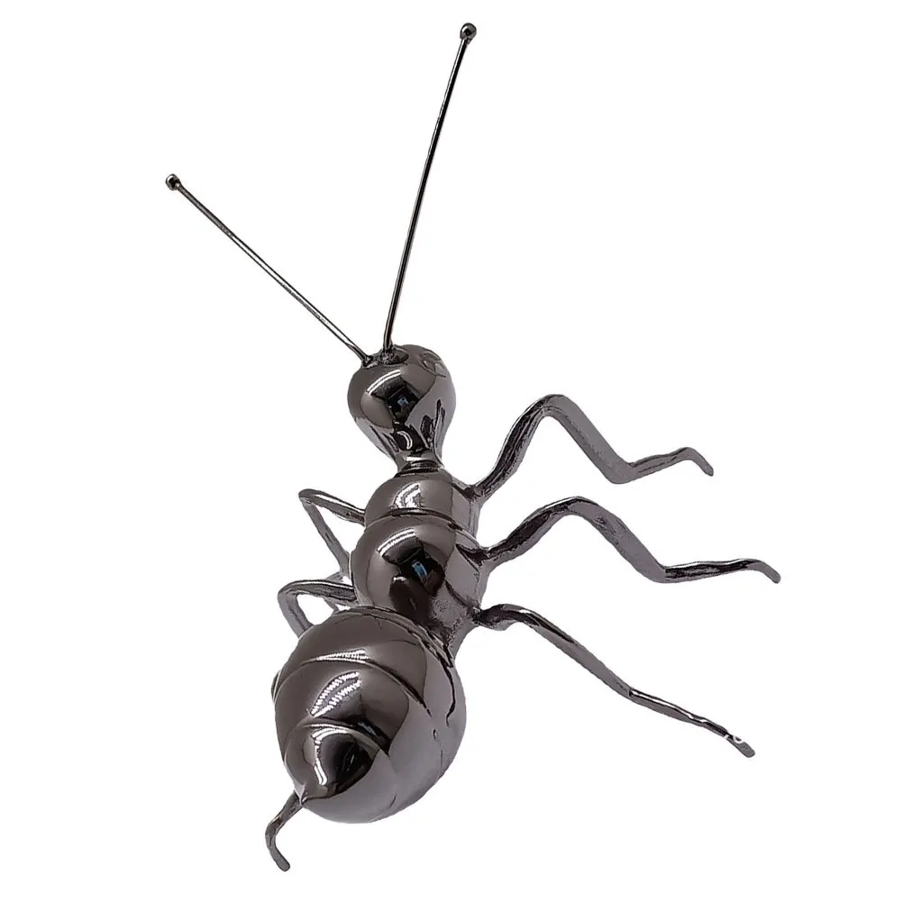 

Metal Ant Statue Retro Metal Vintage Decor Small Animal For Home Desk Shelf Office Decoration Tabletop Ornament