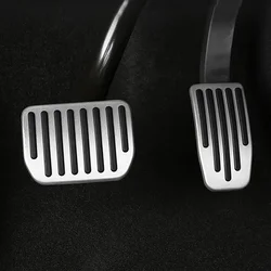 Car Brake Accelerator Pedal Cover For Tesla Model 3 Model Y Aluminum Alloy Interior Accessories Modification Car Styling