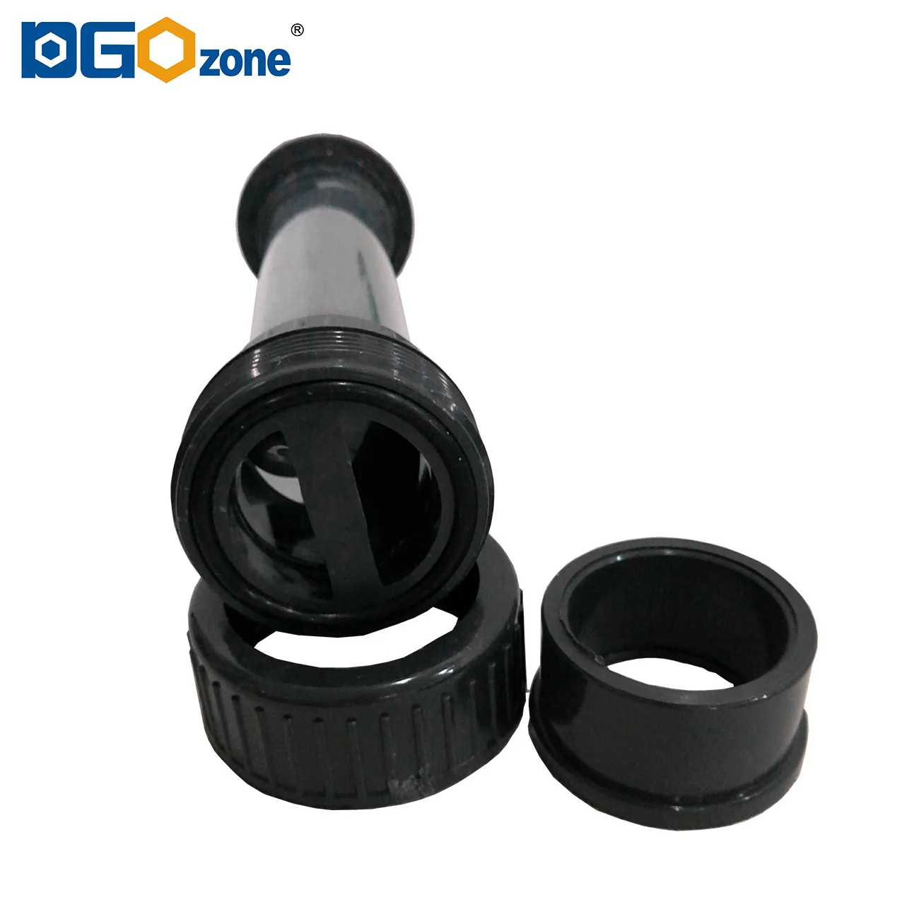 1.5in Plastic static mixer for mixing gas and liquid Diameter 50mm acid and alkali resistant Mixer connector DGOzone