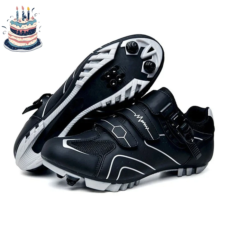 

Мужские и женские профессиональные велотуфли для MTB и шоссейных велосипедов, скоростные спортивные кроссовки с шипами, нескользящая обувь для горных велосипедов