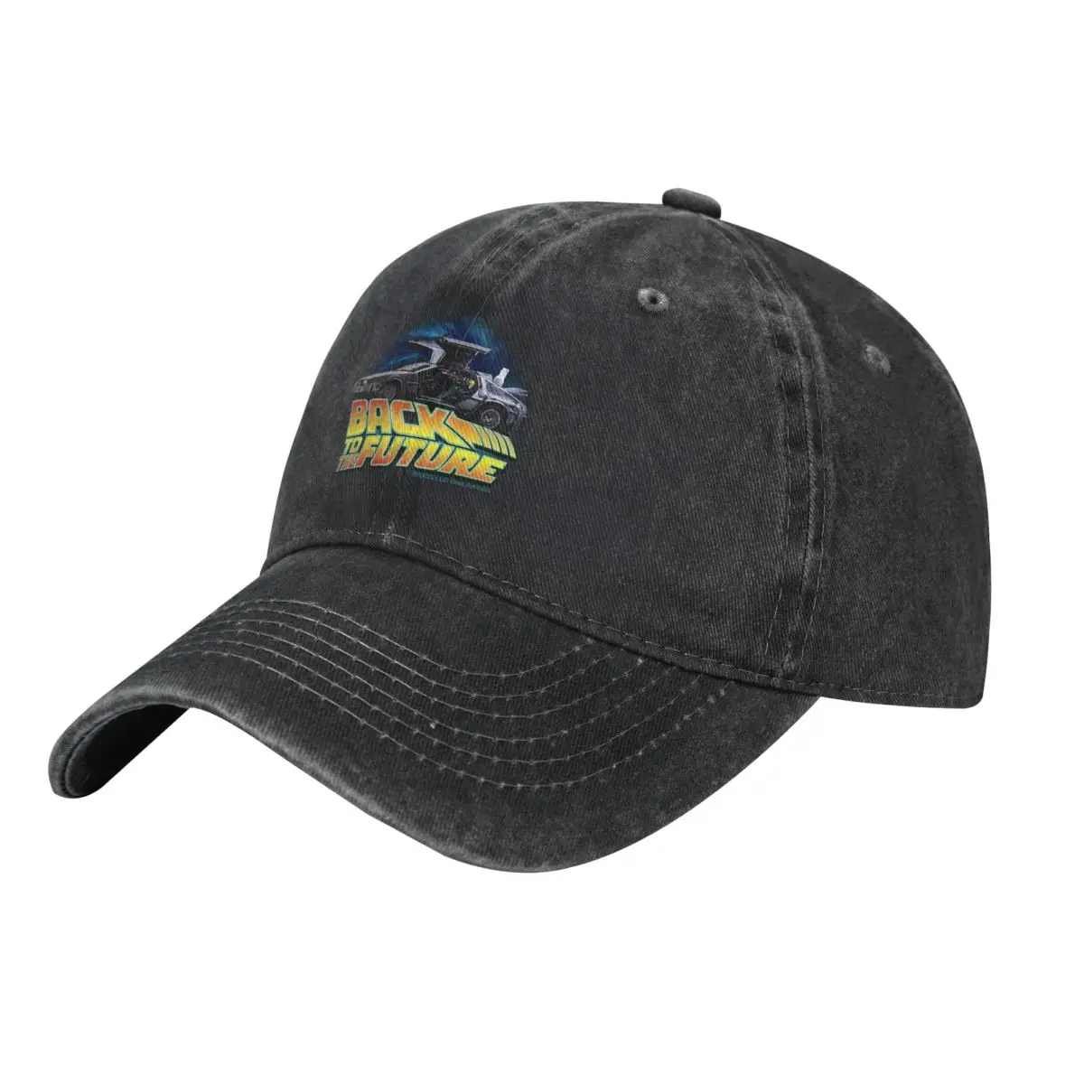Back To The Future (7) Baseball Caps Snapback Denim Hats Outdoor Adjustable Casquette Sports Baseball Cowboy Hat for Men Women