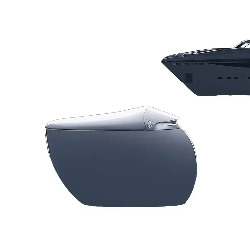 

High Quality S-Trap Floor Mounted Heating WC Toilet Integrated Fully Automatic Hotel Toilet with Remote Control