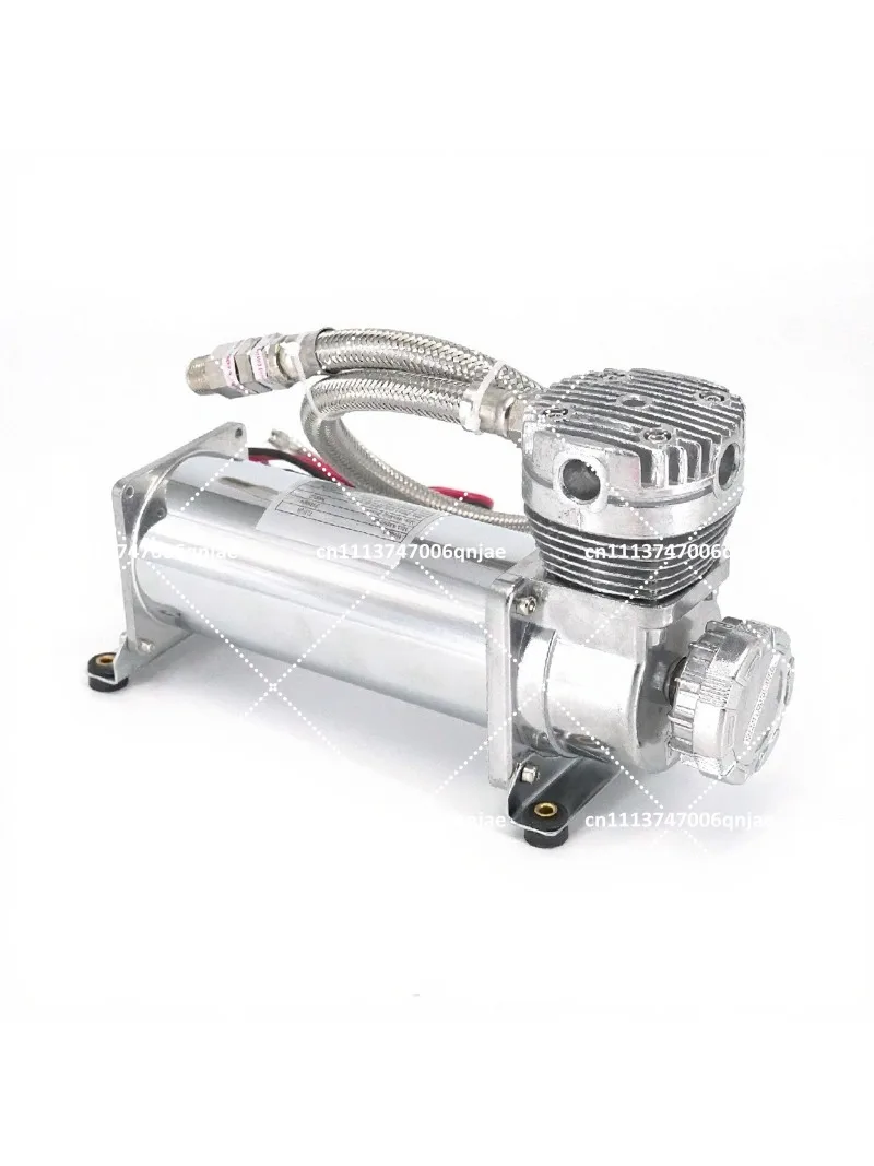 12V Air Suspension Compressor Car Chassis Air Pump Tire Inflator with 1/4 NPT Port
