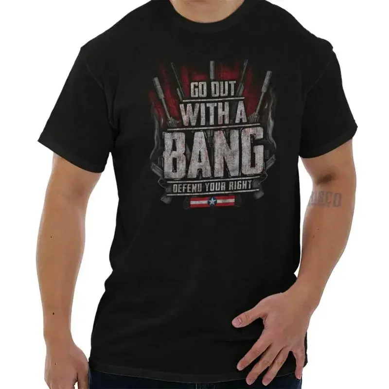 Defend Gun Rights 2nd Amendment Pro 2A Womens or Mens Crewneck T Shirt Tee