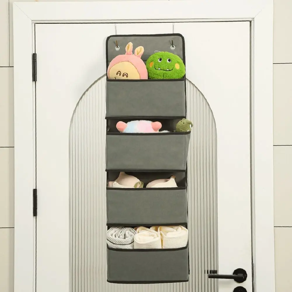

Non-woven Fabric Multi-layer Storage Bag Foldable Large Capacity Door Storage Hanging Bag Wall Mounted Space Saving