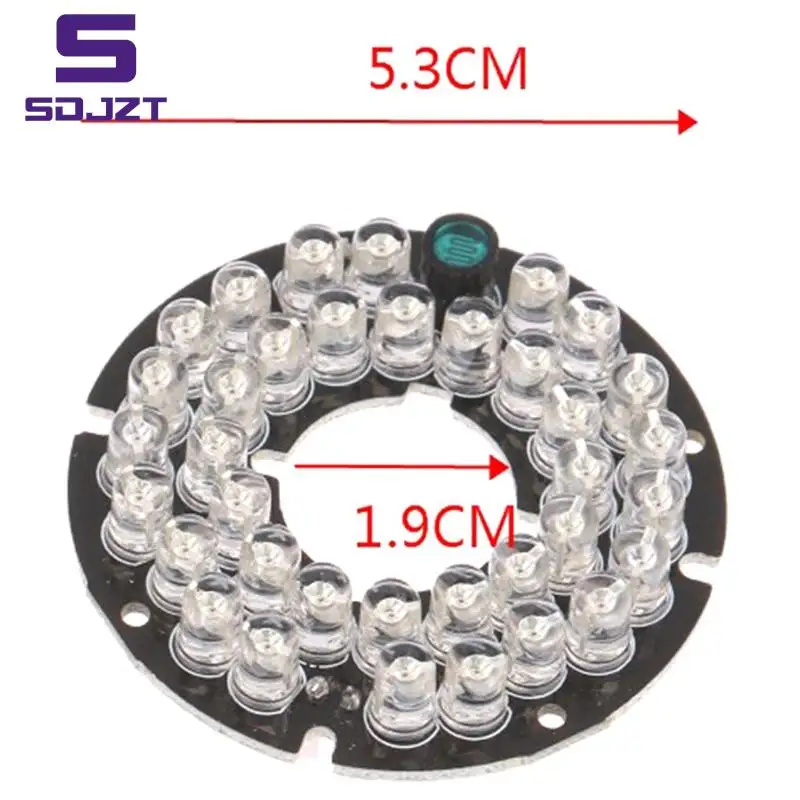 IR 36 LED Light Board 850nm Infrared Lamp Board Module for Day Night Vision Camera Security Camera High Definition