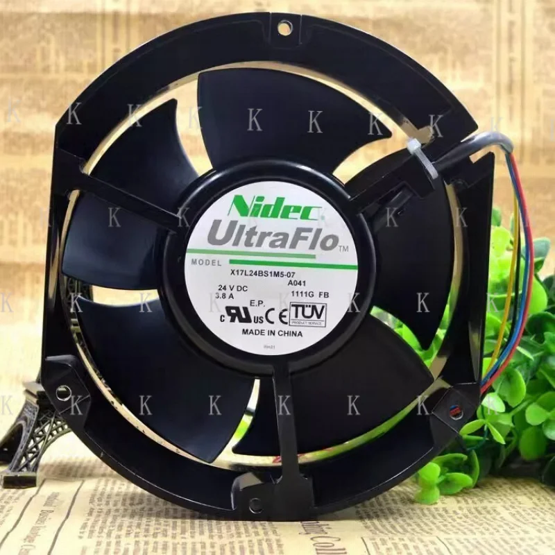C  FOR Nidec X17L24BS1M5-07  wbr/  A041 17250 DC24V 3.8A 17CM Axial Cooling Fan