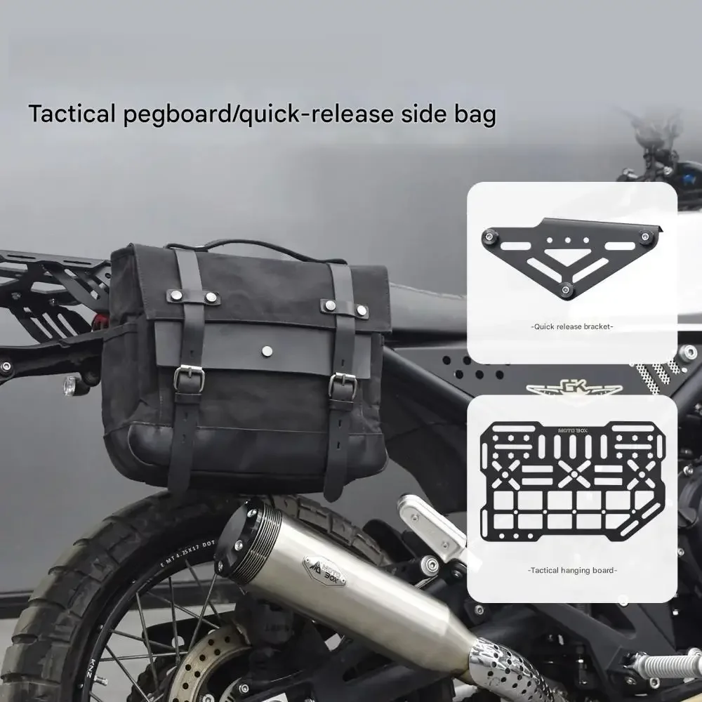 【High Quality​】For BRIXTON CSFIRE 500 Quick-Release Side Case Side Mount Bracket GK500 Canvas Side Bag Tool Box