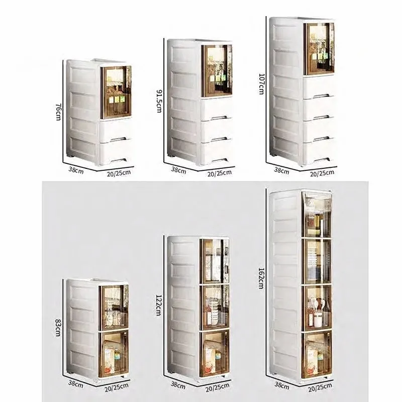 Plastic Washbasin Bathroom Cabinet for Powder Room Japanese Multi-layer Sand Cabinets Simple Household Storage for Bedroom