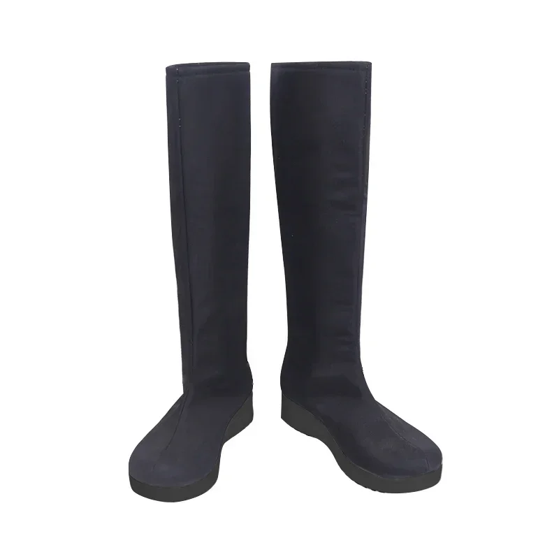 Tian Guan Fu anime cosplay Fei Lian botas blancas Hua Cheng zapatos de tacón alto negros hombres xielian accesorios de fiesta de Halloween juego de rol