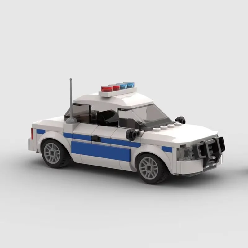 Model mobil MOC - Blok bangunan mainan perakitan partikel kecil 149 buah - Cocok untuk semua penggemar. Ulang tahun anak laki-laki kreatif an