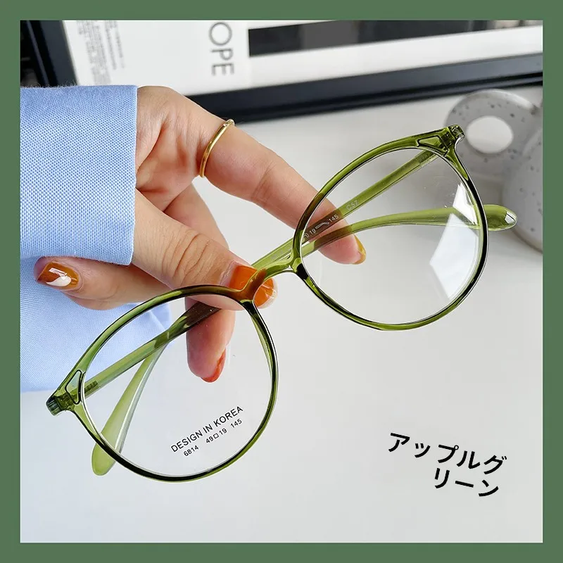 超軽量でおしゃれなブルーライトカット機能付き楕円形フレームの老眼鏡（男女兼用）aomaiブランド
