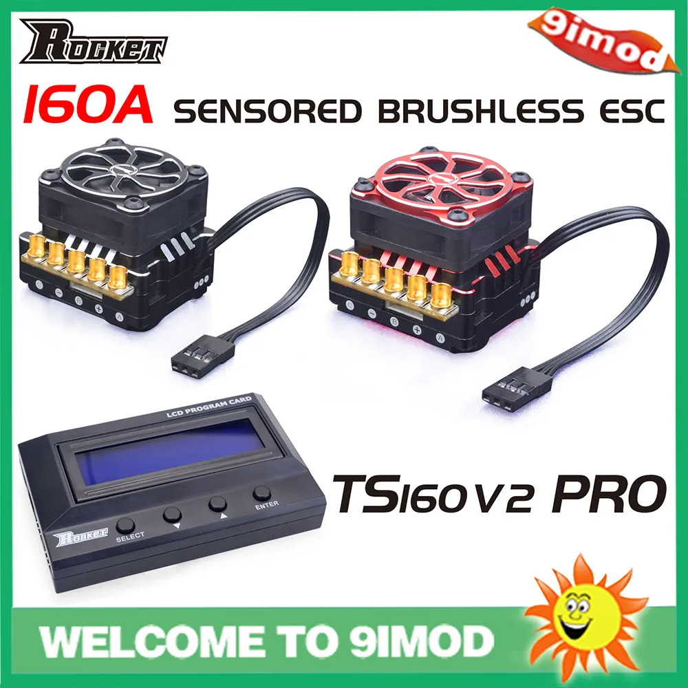 

Rocket 540 Sensored Brushless Motor High Speed Drift For 110 RC Cars Smooth Power Durable RC Car Upgrade Parts Racing Motor