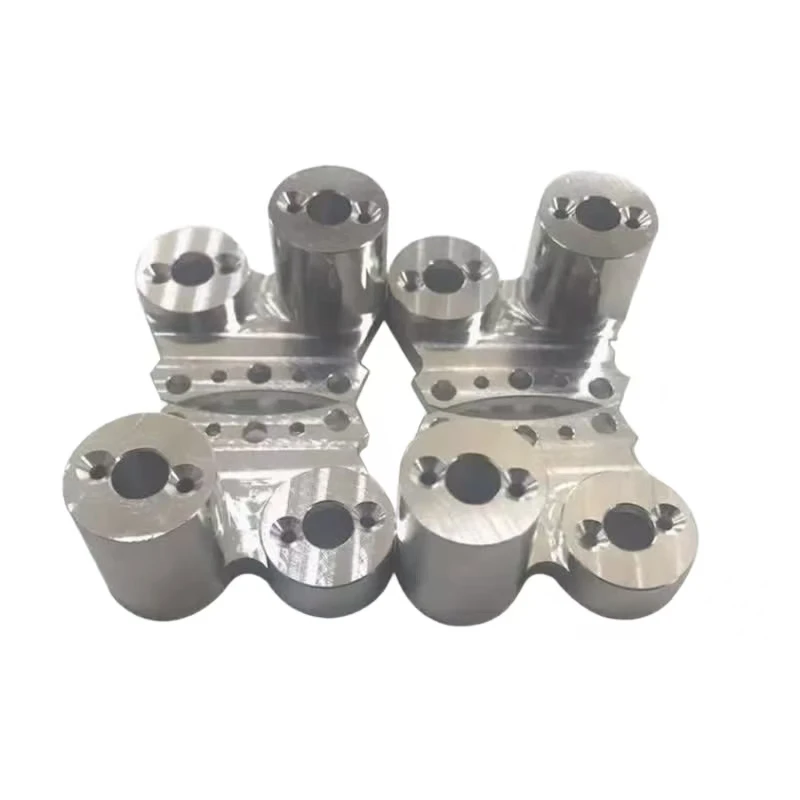 

Aluminum alloy CNC machining precision multi-axis bracket Mechanical transmission connection accessories Shaft linkage bracket