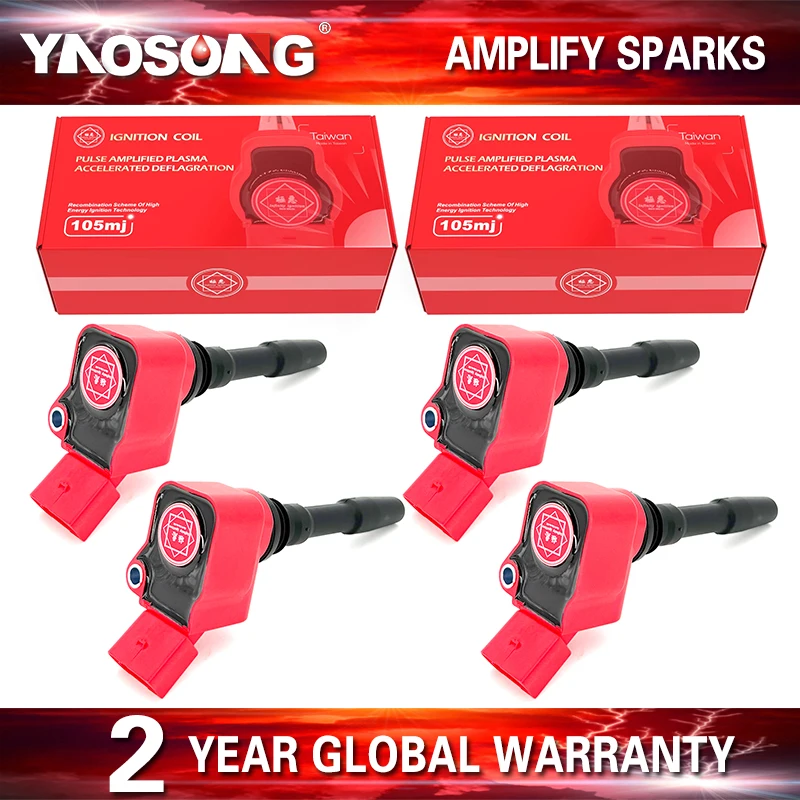 4x-bobine-d'allumage-haute-performance-06h905110-uf793-pour-vw-audi-18t-20t-25t-29t-30t-40t-ea888-ea837-ea839-ea855-ea825-ea390