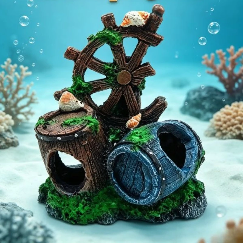 1 pièce de roue de bateau en r - Aquarium Plant Vine avis et prix