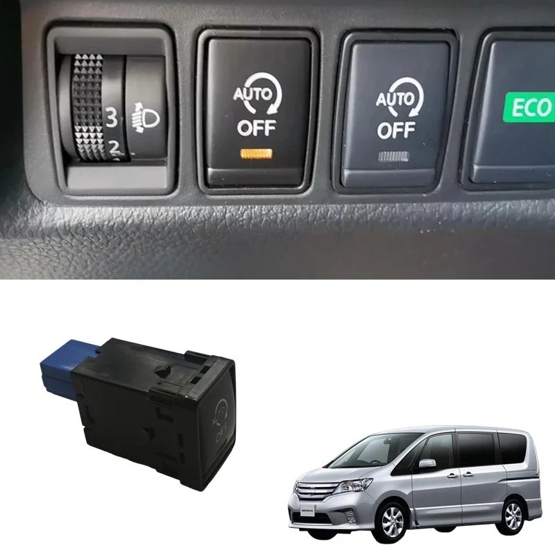 Start Stop Disable Button Switch Auto Off Eliminator for Nissan X-trail T32 Rogue Serena C26 C27 Sunny N17 Accessory