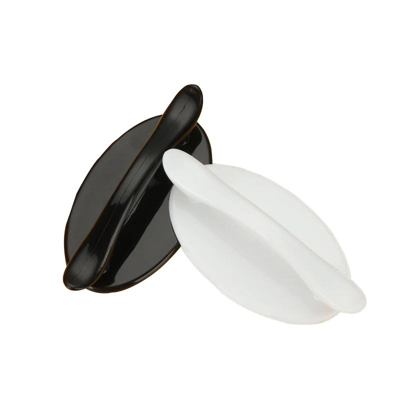 2/6/10PCS Self-adhesive Plastic Door Handle No-Punch Cabinet Wardrobe Handle Easy Install No Tools Required