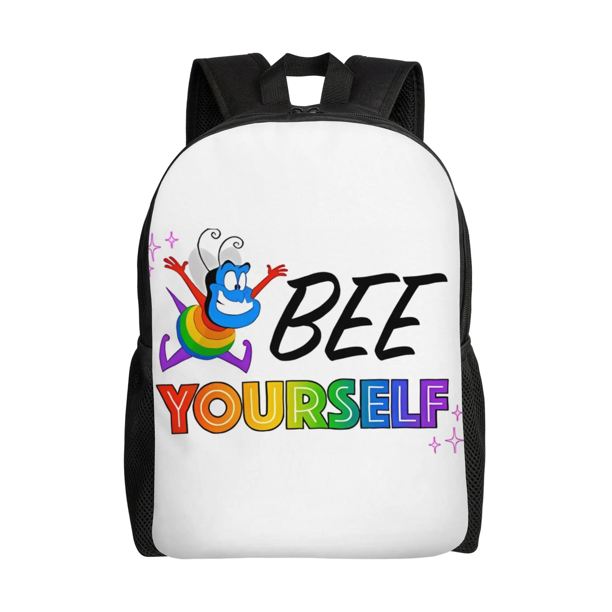 

Aladdin Laptop Bag Back to school season Bee Yourself Dual-Use Backpack