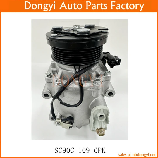 AC Compressor SC90C-109-6PK 6T1619D629BB 6T1619D629BC 6T1619D629BA 6T16-19D629-BB 6T16-19D629-BC 6T16-19D629-BA