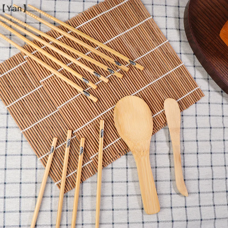 9 ピース/セット DIY 寿司メーカー米型キッチン作成ツールキット金型調理ツールおにぎり型弁当ホームアクセサリーガジェット