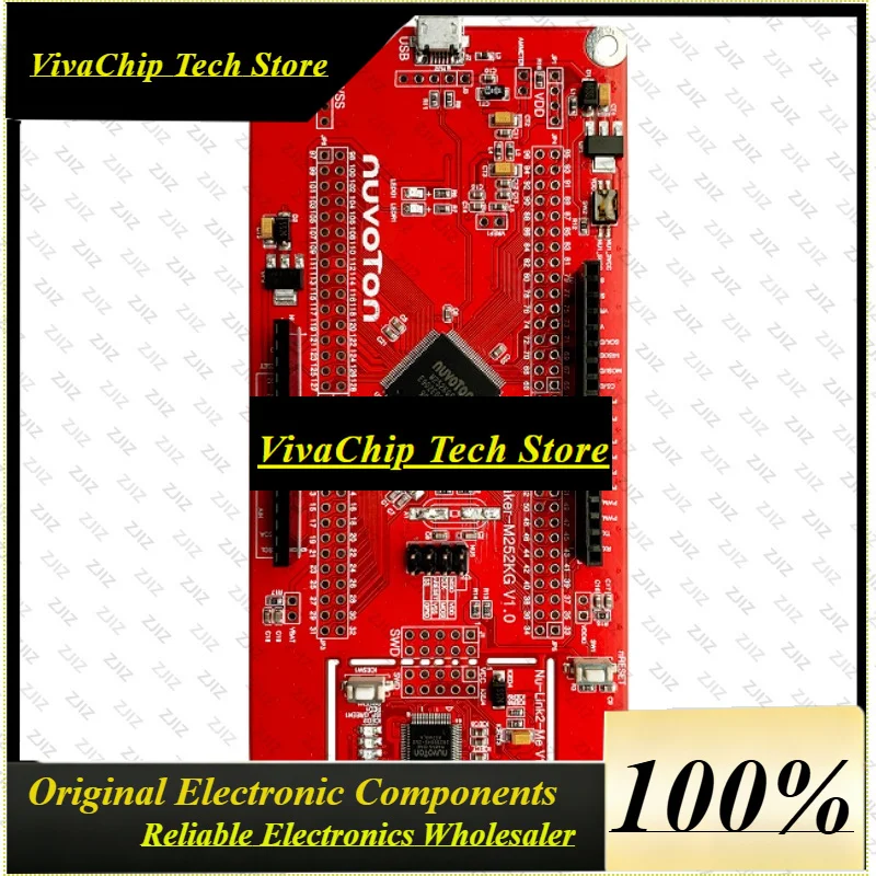 ViVaSNuMaker-M252KG Development Board ARM Cortex-M23 48MHz 32KB Flash 4KB RAM Low-Power For IoT Embedded