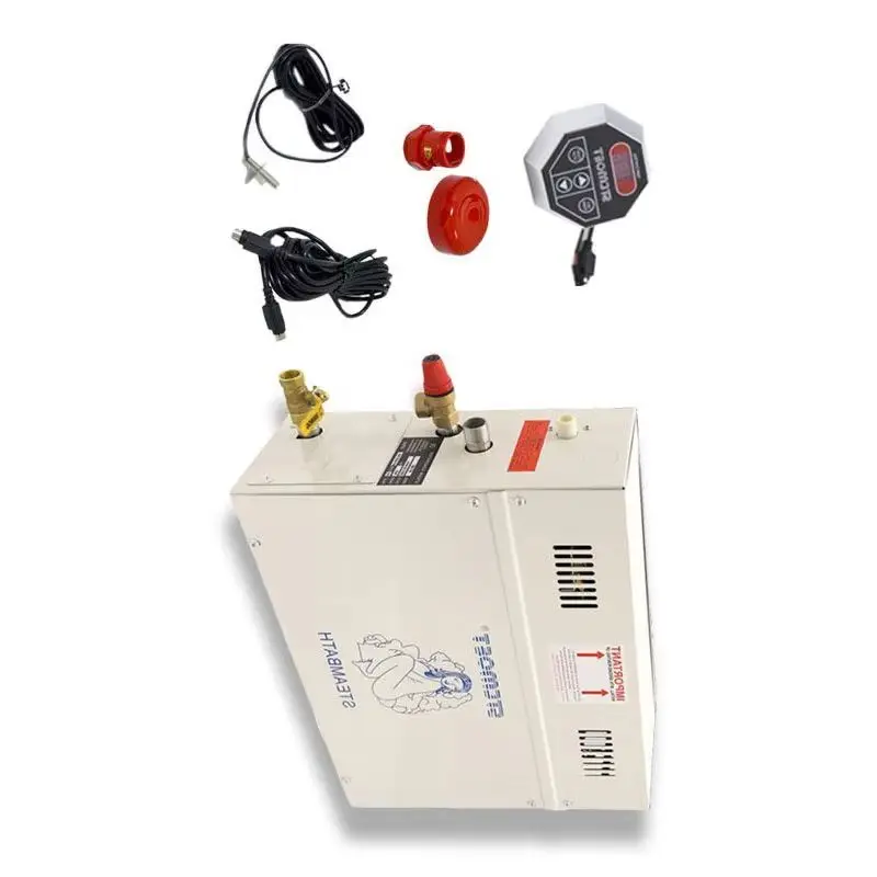 Practical6KW 220V Steam Generator for Home Sauna Room Spa Bath Relaxation Detox Household Sauna Steam Equipment 21