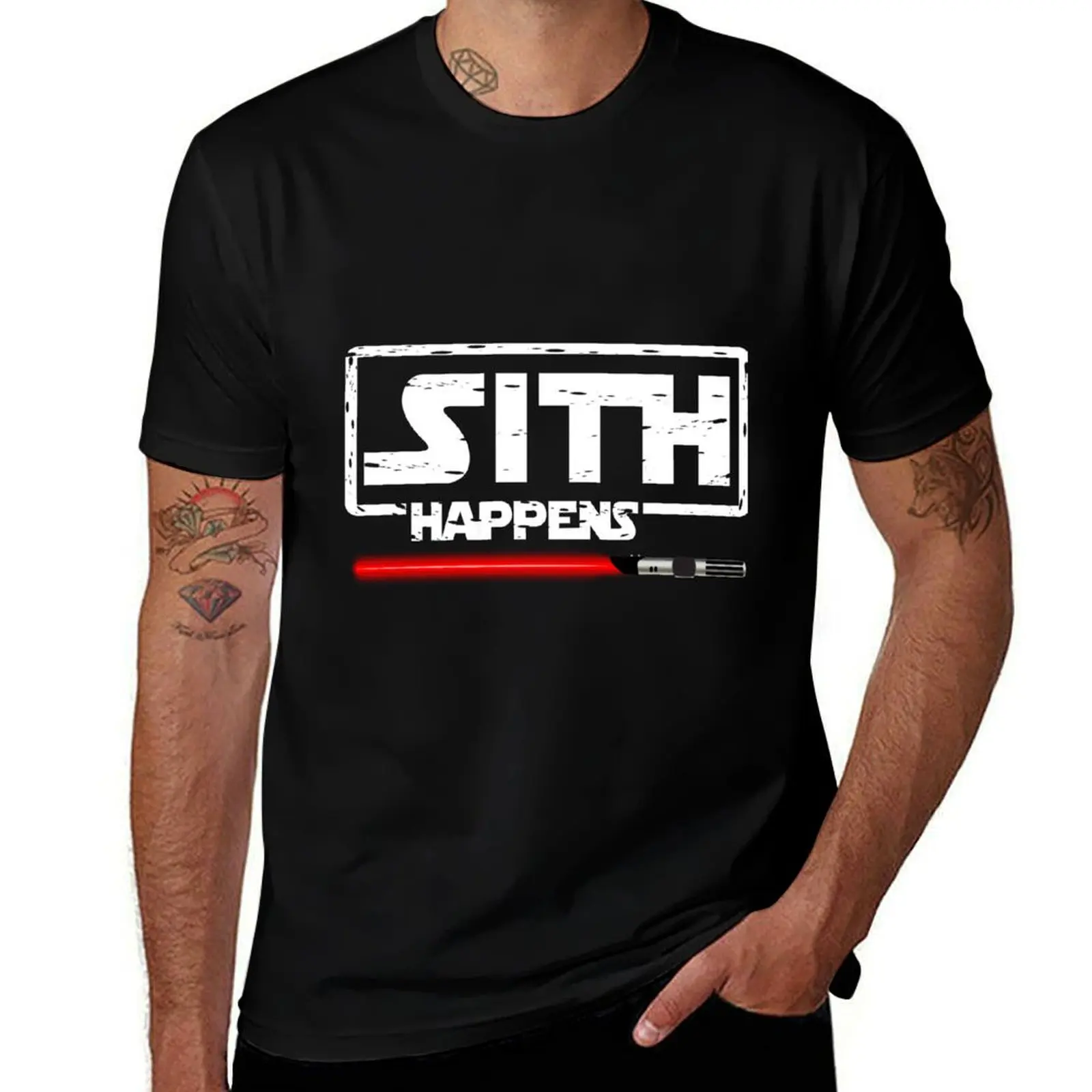 

Sith Happens T-Shirt sublime cute clothes street wear for a boy men graphic t shirts