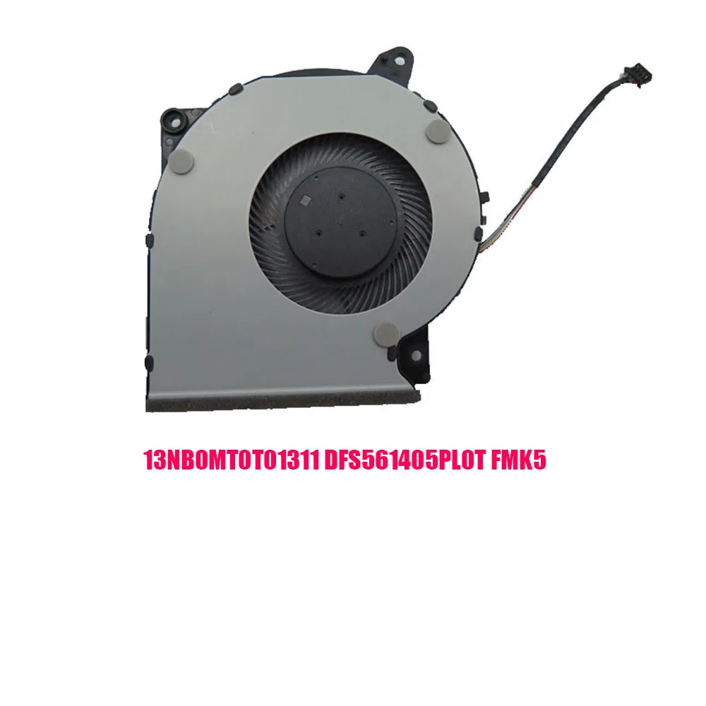 ВЕНТИЛЯТОР ЦП ноутбука для ASUS DFS 561405 PL0T-FM5W\DFS 561405 PL0T-FML0\DFS 561405 PL0T-FM8R\DFS 561405 ПЛ0Т FMК5 DC5В 0,5А