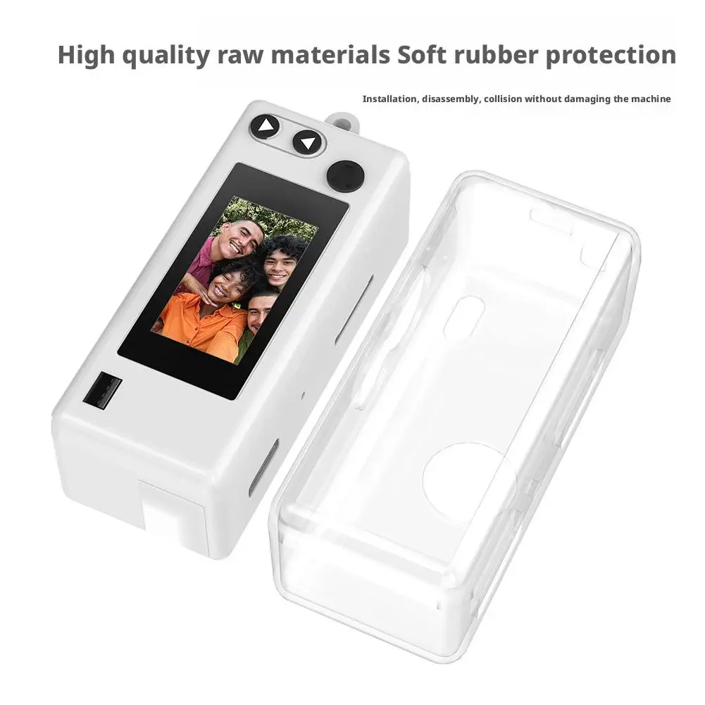Protective Kit For Kodak Charmera Mini Camera 2 In 1 Set With TPU Case Tempered Glass Screen Protector