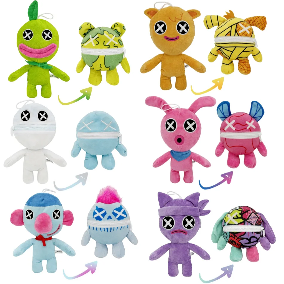 

Плюшевые куклы-зверушки Chapter 5 Lily Lovebraids Clown Nightmare, милые мягкие игрушки, плюшевые игрушки по мотивам аниме и игр, подарок на фестиваль