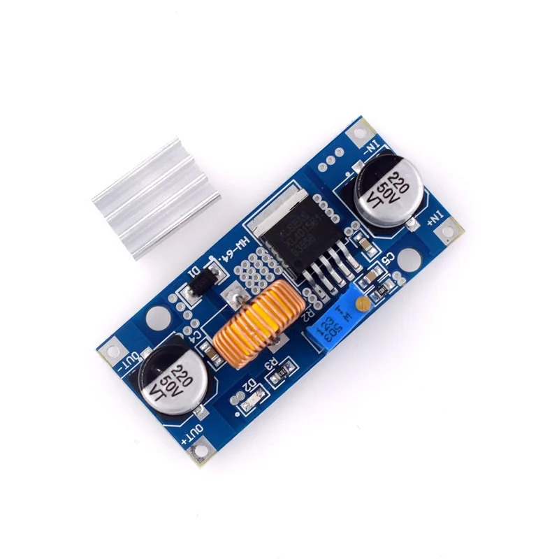 CC/CV Adjustable Max 5A Step Down Buck Charging Board XL4015 Lithium Battery Charger Converter Module DC-DC 0.8-30V To 5-32V