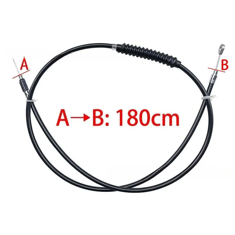 Motorcycle Clutch Cable Wire For Harley Sportster Davidson Forty Eight Seventy Two Length 90/110/130/140/160/180cm Accessories