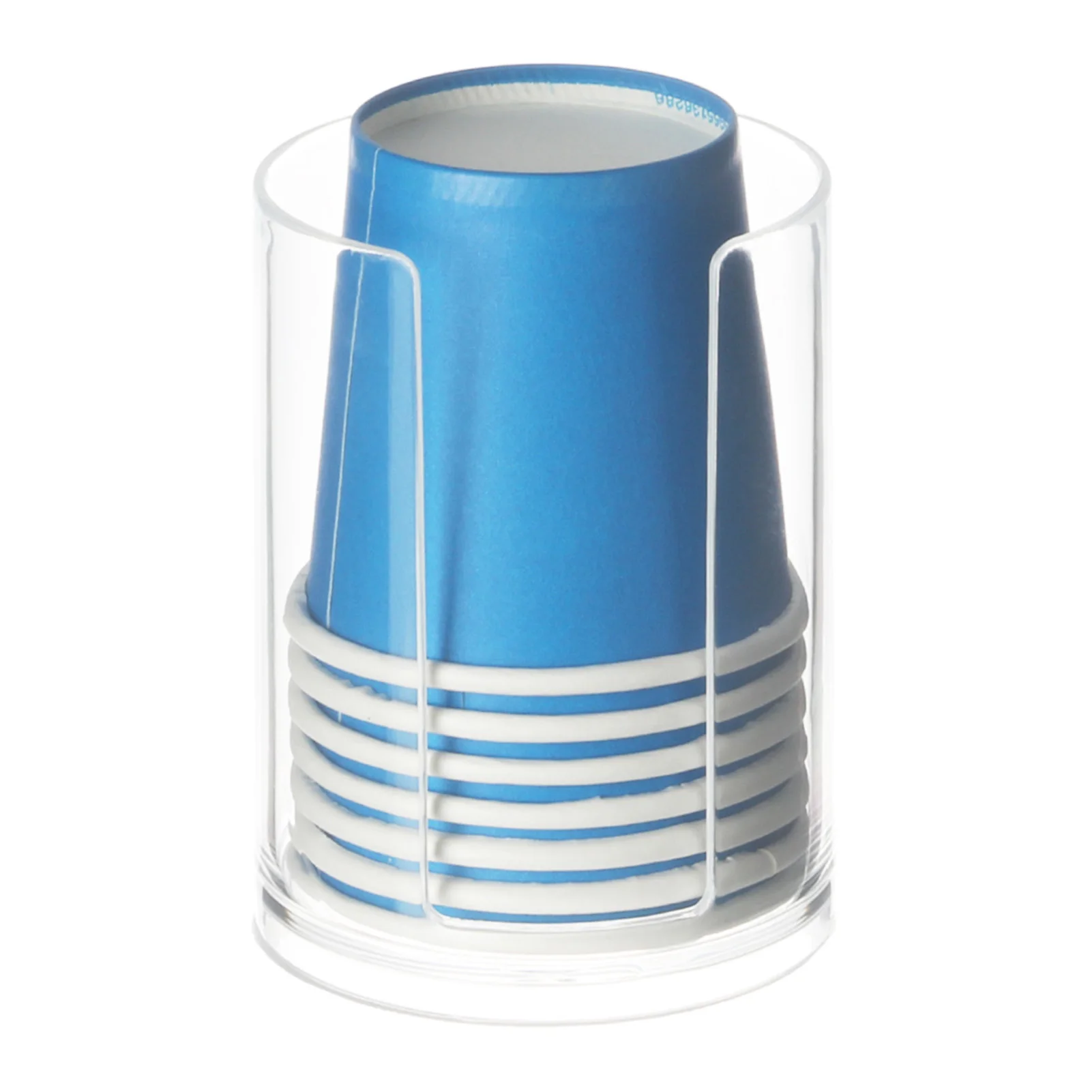 Transparent Box Disposable Paper Cup Storage Box Cotton Pad Storage Rack Mouthwash Cup Box Storage Holders Home Storage Tools - Image 6