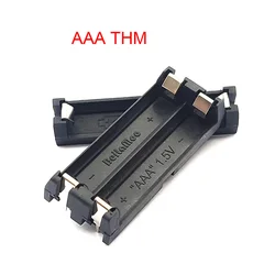 1/2 Slots AAA Battery Holder THM AAA THM Box AAA Battery Box SMT AAA Battery Case With Pins With Pins