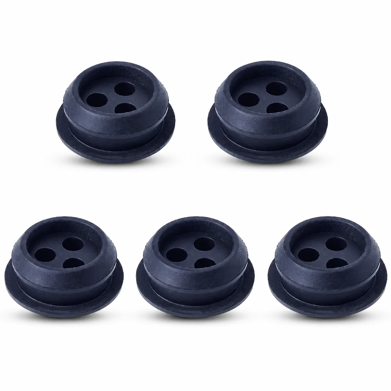 Replacement 3 Hole Fuel Line Grommet Kit 5Pcs For Echo SRM-210SB SRM-211SB SRM-225 SRM-340 SRM-310 V137000030 Edger Trimmer