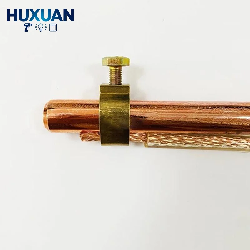 A Type Copper Ground Rod Clamp 1Pcs 1/2