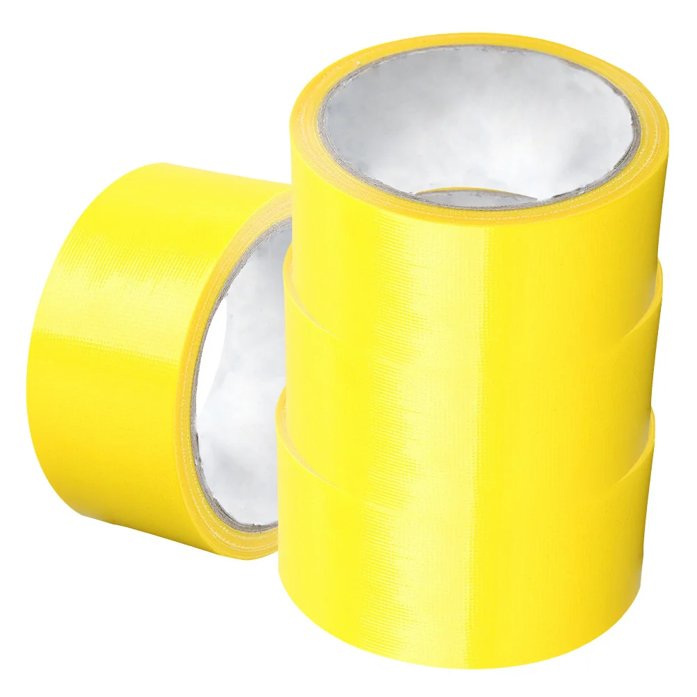 

4pcs 4 Rolls Waterproof Cloth Duct Tape Heavy Duty For Carpet Edge Repair Pipe Fixing Wedding Dress Temporary Hold Tape Roll