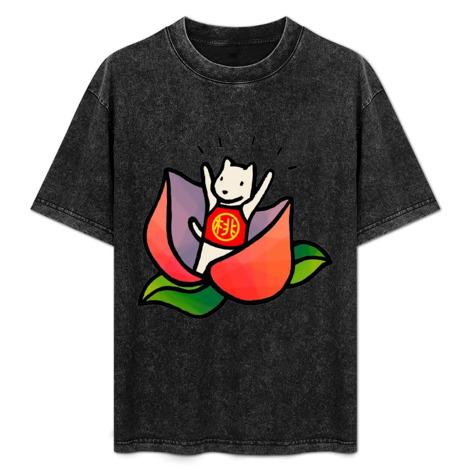 

momotaro T-Shirt Casual Trendy Short Sleeve T-Shirt