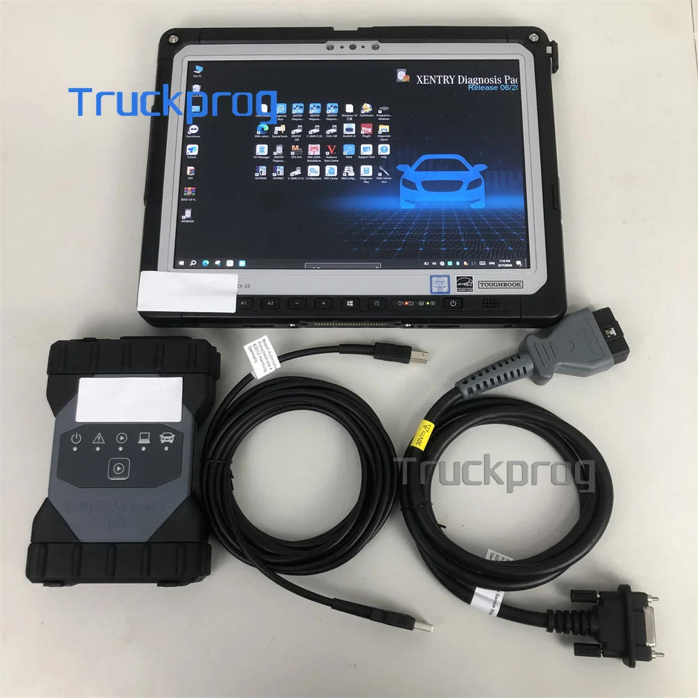 CF33 Tablet MB STAR C6 Multiplexer mb SD Connect C6 WIFI Xentry VXDIAG C6 MB V2025 Car Diagnostic Scanner Tool PK mb star c4 c5