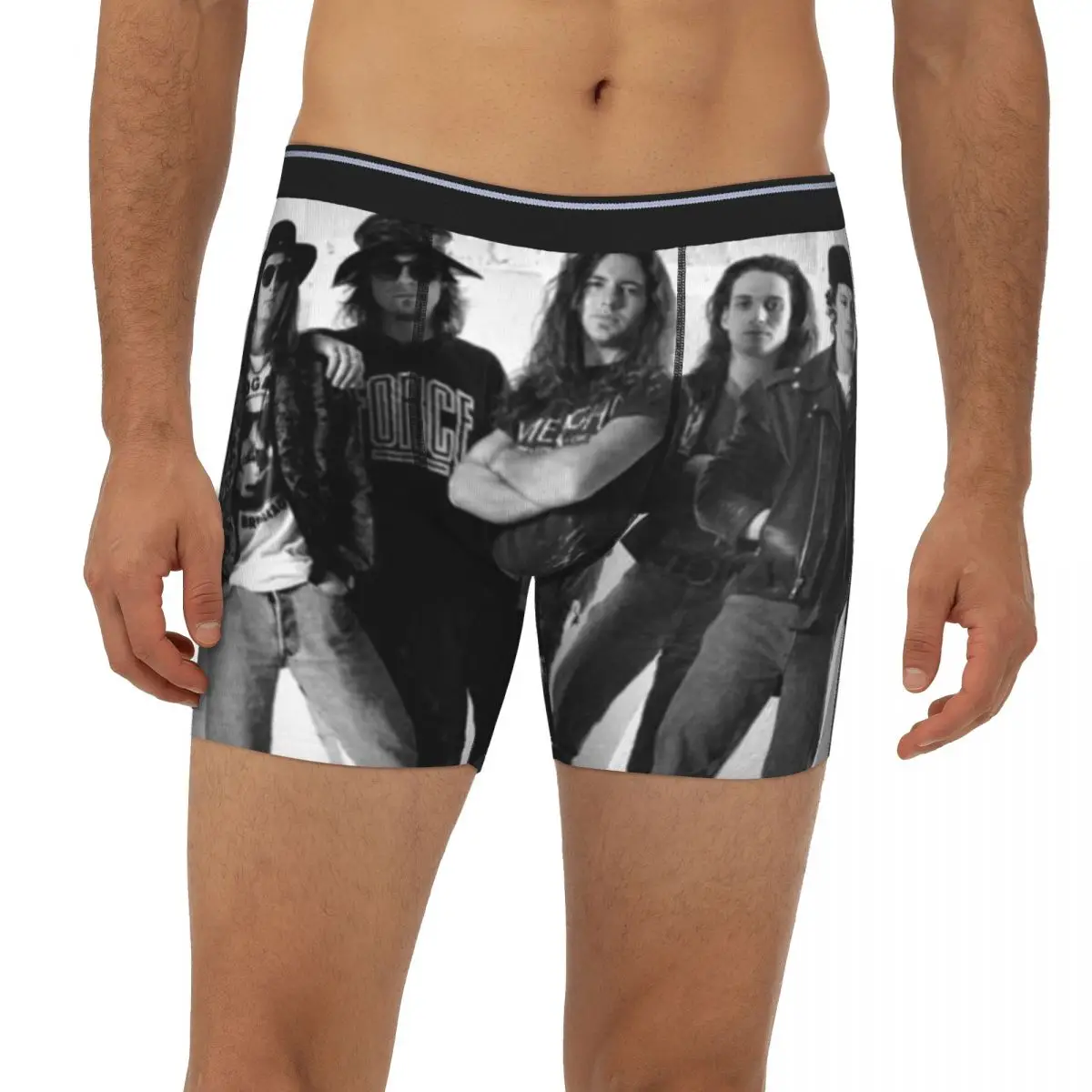 

Pearls Jam Band 2024, длинные трусы-боксеры для рок-концерта, короткие мужские трусы, мягкое нижнее белье, мужской подарок бойфренду