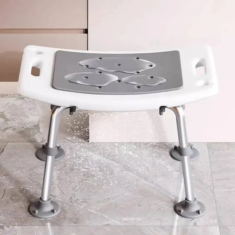 

Bathroom Telescopic Shower Cabeceros Stool Portable Elderly Saving Medical Metal Space Disabled Bathroom Chair Furniture Small