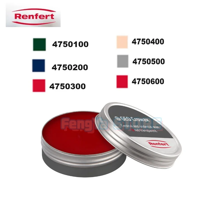 

80g/Box Renfert GEO Classic Modeling And Special Waxes Dental Lab Renfert GEO Casting Crown& Bridge Waxes Neck Edge Wax
