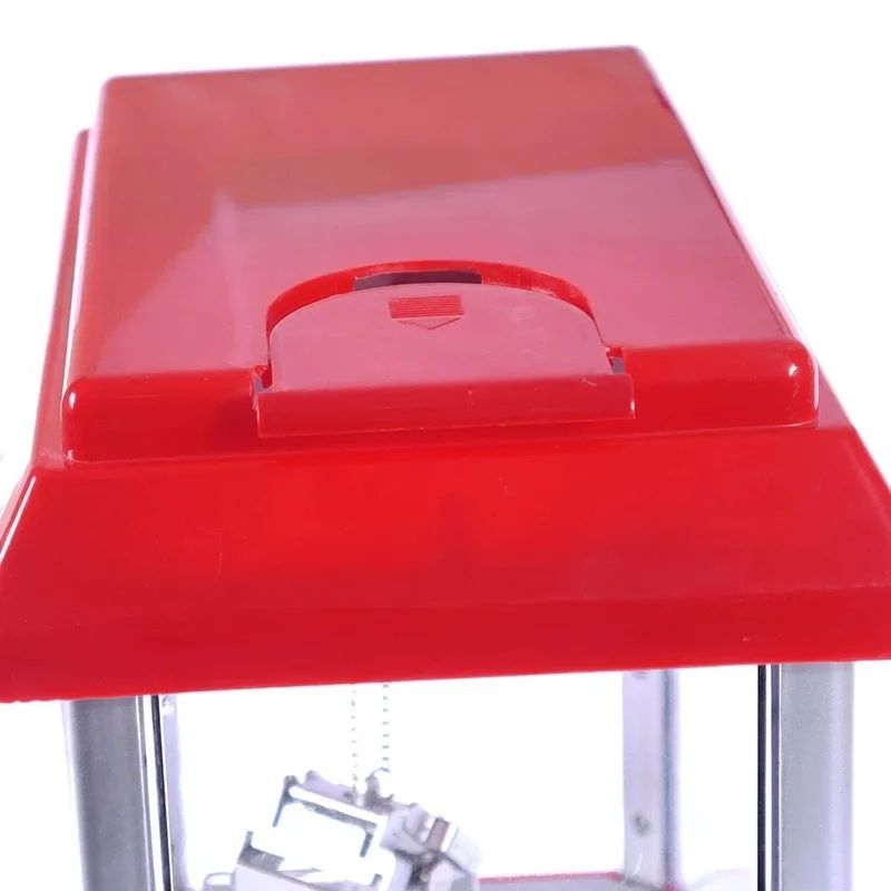 STLF Coin-Operated Mini Home Candy Crane Machine Toy Kids Pretend Play with Amusement Function for Ages 3+