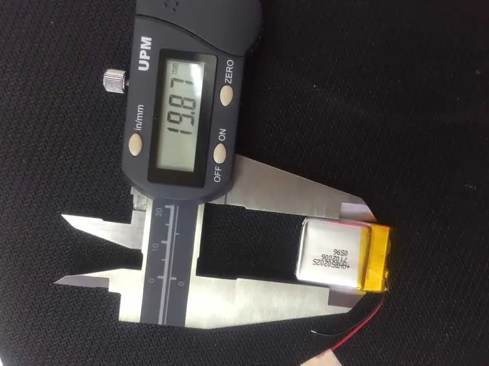 A products 3.7V polymer lithium battery, 502025 200MAH MP3 MP4 MP5 GPS Bluetooth small battery Rechargeable Li-ion Cell