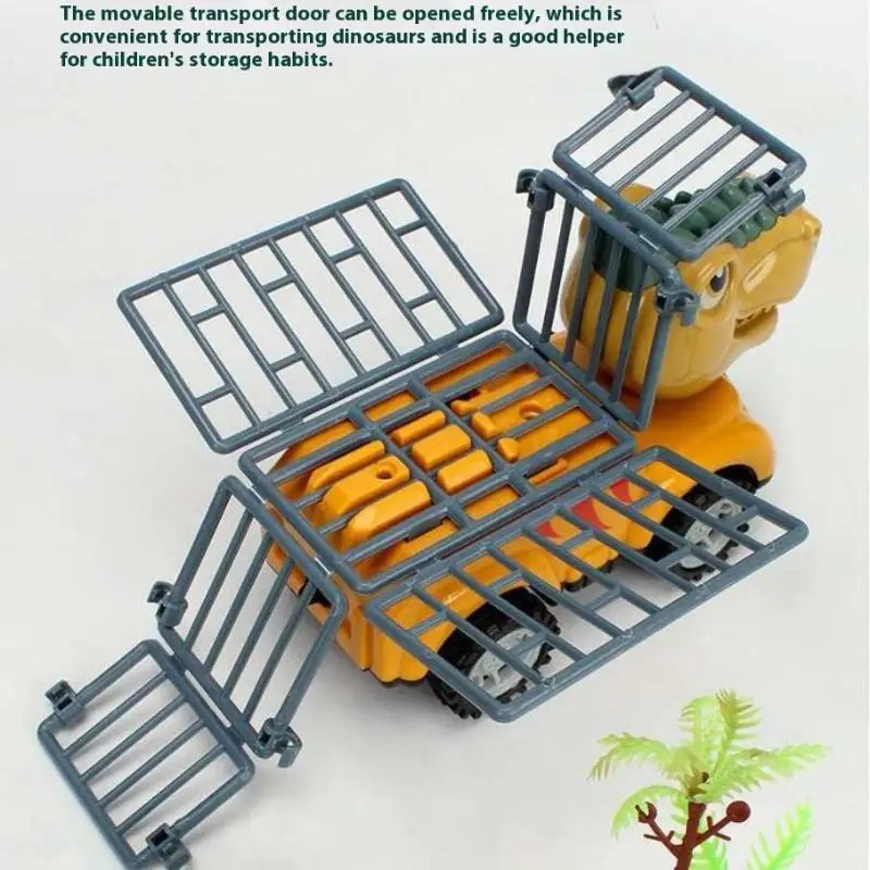 

1 комплект транспортных грузовиков, игрушки для мальчиков, малышей, игры с динозавром T-Rex, грузовик-монстр, грузовик с динозавром, игрушечный автомобиль