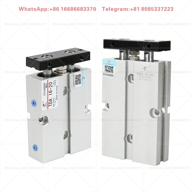 TDA16-10-10-15-20-25-30-40-45-50-60-70-75 Double Rod Dual Axis Cylinder